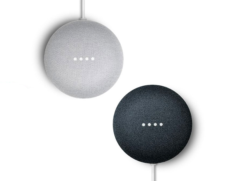 Google Nest Mini: Erhältlich in kreide und karbon
