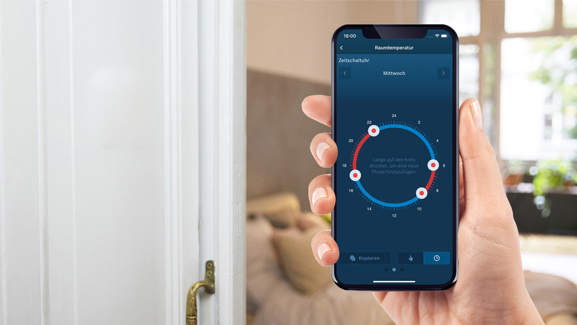 Bosch Smart Home App für Tür-/Fenstersensor