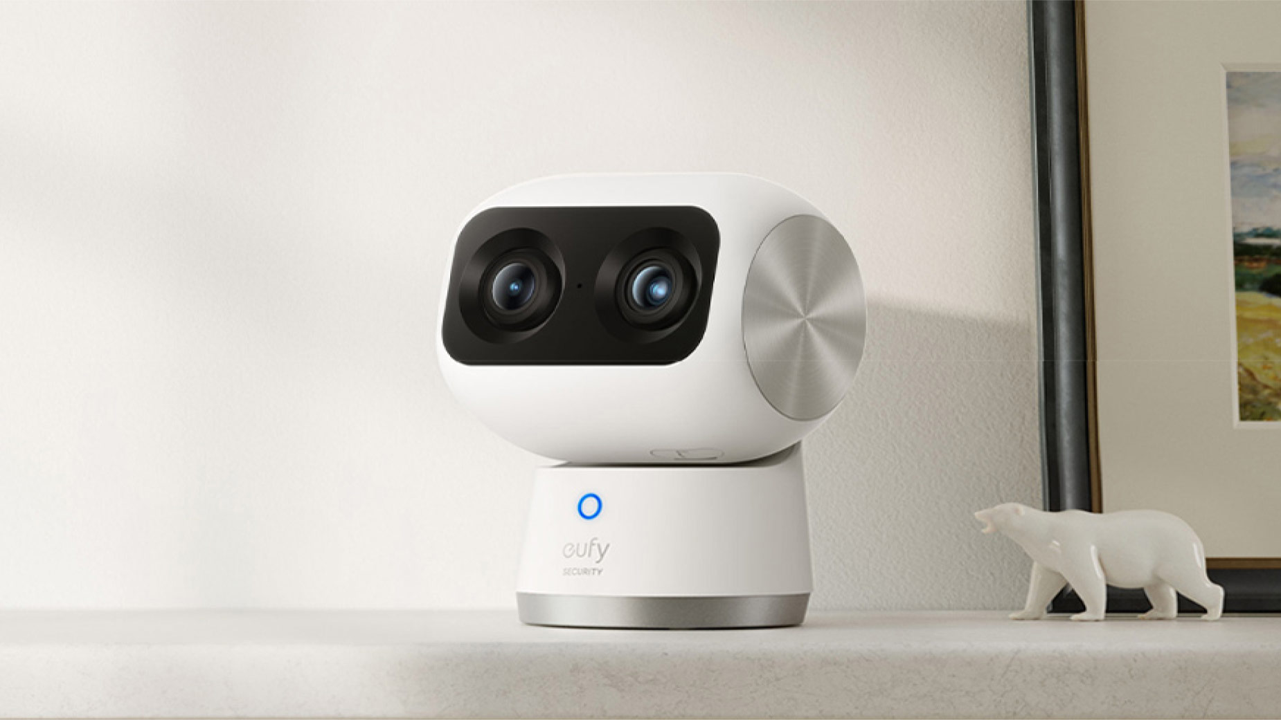 eufy Indoor Cam S350 auf Kommode