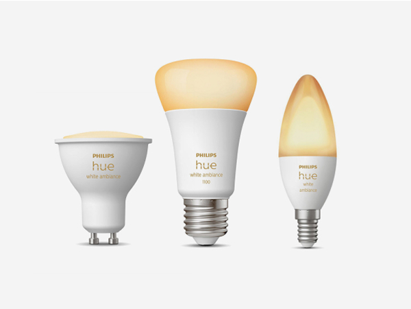 Philips Hue White Ambiance Lampen