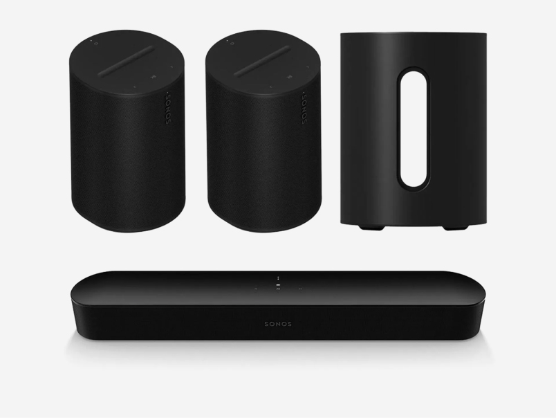 Sonos Era 100 Beam Gen 2 Sub Mini 5.1 Heimkino Set