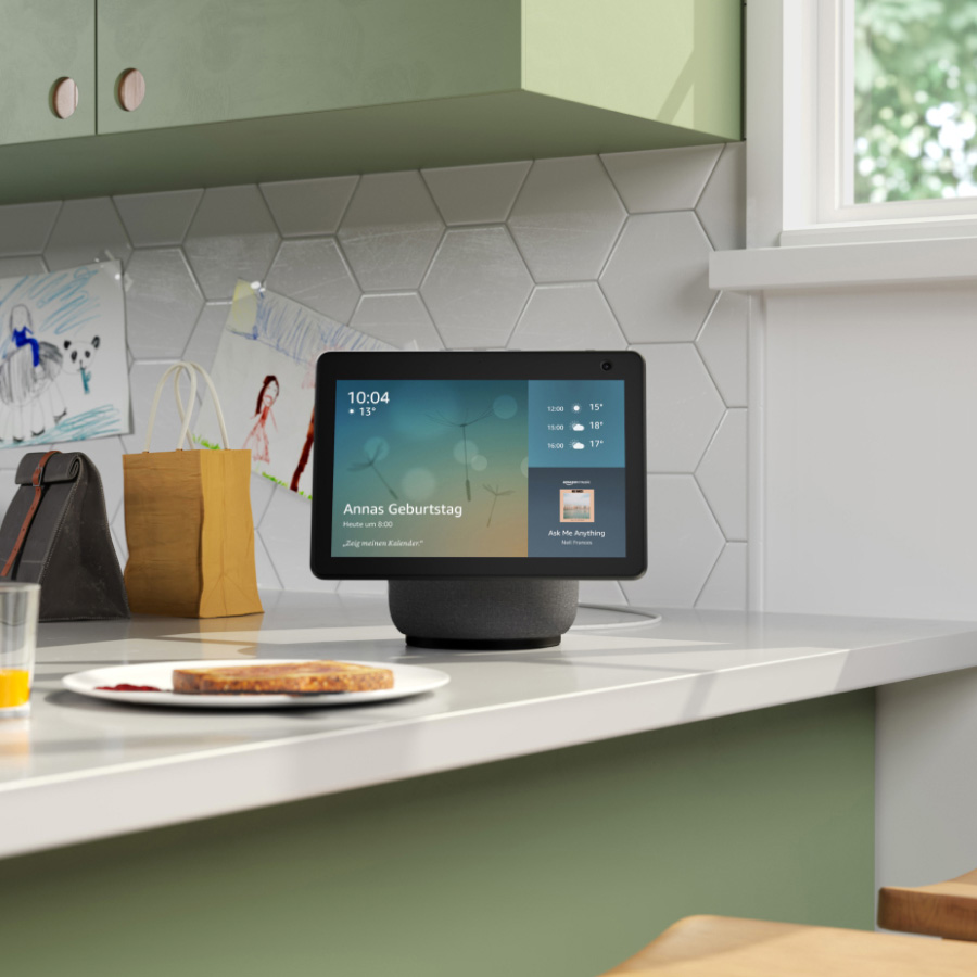 Amazon Echo Show 10 in Küche