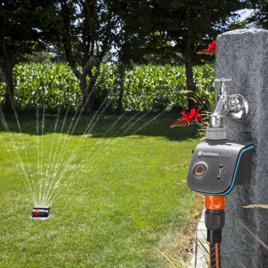 GARDENA Smart Water Control mit Versenkregner