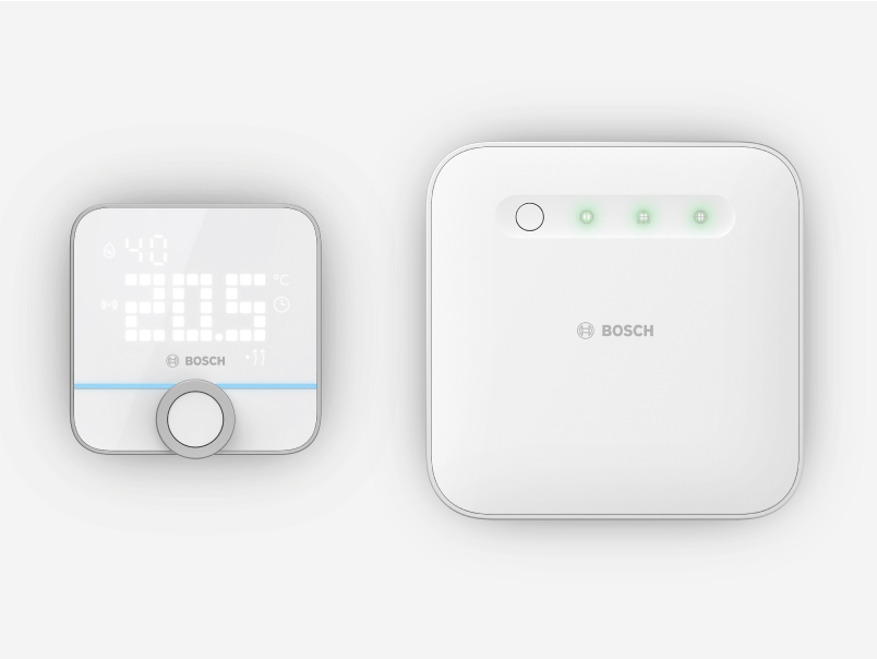 Bosch Smart Home - Starter Set Heiztherme und Fußbodenheizung II mit 1 Raumthermostat 230V