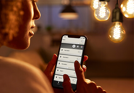 Philips Hue App Filament Lampen